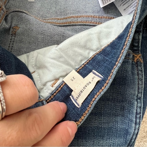 NWT Madewell 10" High-Rise Roadtripper Supersoft Jeans in Playford Wash - Picture 12 of 14